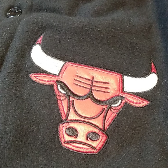 JH Design Reversible Chicago Bulls Bomber Jacket size XLarge/CHECK EVERYTHING!!‎ - Picture 10 of 17